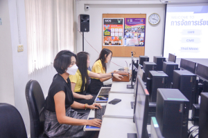 กองบริการการศึกษา จัดอบรมการพัฒนาสื่อการเรียน การสอน ในระบบ LMS มรท.