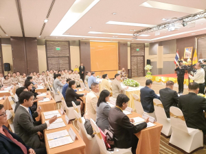 มรท. ร่วมพิธีลงนาม MOU ระหว่างกระทรวงทรัพย์ฯ กับ มรภ. 38 แห่ง และร่วมพิธีเปิดโครงการเสริมสร้างการตระหนักรู้ 