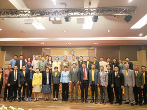 มรท. ร่วมพิธีลงนาม MOU ระหว่างกระทรวงทรัพย์ฯ กับ มรภ. 38 แห่ง และร่วมพิธีเปิดโครงการเสริมสร้างการตระหนักรู้ 