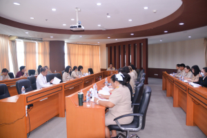 การประชุม คกก.จัดงานมุทิตาจิตเกษียณอายุราชการ ประจำปี พ.ศ. 2567