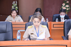 การประชุม คกก.จัดงานมุทิตาจิตเกษียณอายุราชการ ประจำปี พ.ศ. 2567