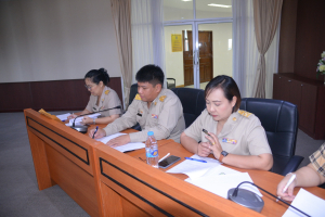 การประชุม คกก.จัดงานมุทิตาจิตเกษียณอายุราชการ ประจำปี พ.ศ. 2567