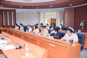 การประชุม คกก.จัดงานมุทิตาจิตเกษียณอายุราชการ ประจำปี พ.ศ. 2567