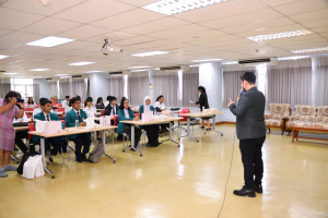 ศูนย์ภาษา ร่วมกับ คณะวิทยาการจัดการ จัดกิจกรรมนำเสนอผลการฝึกประสบการณ์วิชาชีพของนักศึกษาจาก UST ประเทศอินโดนีเซีย