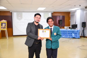 ศูนย์ภาษา ร่วมกับ คณะวิทยาการจัดการ จัดกิจกรรมนำเสนอผลการฝึกประสบการณ์วิชาชีพของนักศึกษาจาก UST ประเทศอินโดนีเซีย