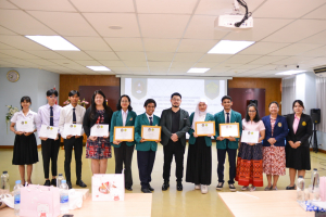 ศูนย์ภาษา ร่วมกับ คณะวิทยาการจัดการ จัดกิจกรรมนำเสนอผลการฝึกประสบการณ์วิชาชีพของนักศึกษาจาก UST ประเทศอินโดนีเซีย