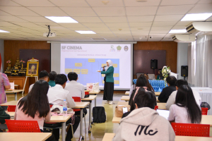 ศูนย์ภาษา ร่วมกับ คณะวิทยาการจัดการ จัดกิจกรรมนำเสนอผลการฝึกประสบการณ์วิชาชีพของนักศึกษาจาก UST ประเทศอินโดนีเซีย