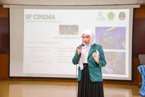 ศูนย์ภาษา ร่วมกับ คณะวิทยาการจัดการ จัดกิจกรรมนำเสนอผลการฝึกประสบการณ์วิชาชีพของนักศึกษาจาก UST ประเทศอินโดนีเซีย