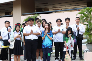 คณะมนุษยศาสตร์ฯ จัดพิธีทำบุญเนื่องในโอกาสครบรอบ 49 ปี คณะมนุษยศาสตร์ฯ