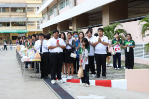 คณะมนุษยศาสตร์ฯ จัดพิธีทำบุญเนื่องในโอกาสครบรอบ 49 ปี คณะมนุษยศาสตร์ฯ