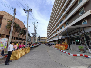 คณะมนุษยศาสตร์ฯ จัดพิธีทำบุญเนื่องในโอกาสครบรอบ 49 ปี คณะมนุษยศาสตร์ฯ