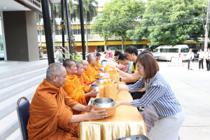 คณะมนุษยศาสตร์ฯ จัดพิธีทำบุญเนื่องในโอกาสครบรอบ 49 ปี คณะมนุษยศาสตร์ฯ