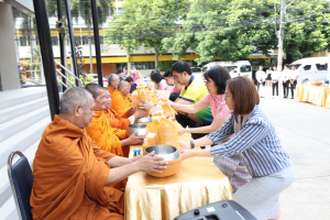 คณะมนุษยศาสตร์ฯ จัดพิธีทำบุญเนื่องในโอกาสครบรอบ 49 ปี คณะมนุษยศาสตร์ฯ