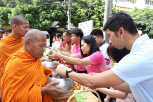 คณะมนุษยศาสตร์ฯ จัดพิธีทำบุญเนื่องในโอกาสครบรอบ 49 ปี คณะมนุษยศาสตร์ฯ
