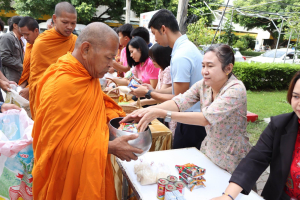 คณะมนุษยศาสตร์ฯ จัดพิธีทำบุญเนื่องในโอกาสครบรอบ 49 ปี คณะมนุษยศาสตร์ฯ
