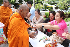 คณะมนุษยศาสตร์ฯ จัดพิธีทำบุญเนื่องในโอกาสครบรอบ 49 ปี คณะมนุษยศาสตร์ฯ