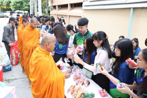 คณะมนุษยศาสตร์ฯ จัดพิธีทำบุญเนื่องในโอกาสครบรอบ 49 ปี คณะมนุษยศาสตร์ฯ