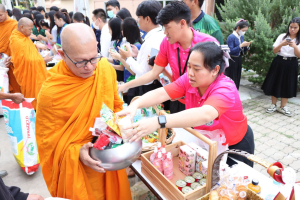 คณะมนุษยศาสตร์ฯ จัดพิธีทำบุญเนื่องในโอกาสครบรอบ 49 ปี คณะมนุษยศาสตร์ฯ