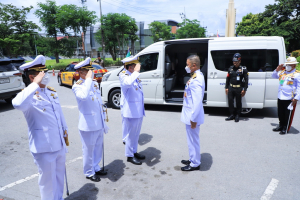 พระบาทสมเด็จพระเจ้าอยู่หัว ทรงพระกรุณาโปรดเกล้าฯ ให้ผู้แทนพระองค์เชิญหนังสือ ธรรมนาวา “วัง” และน้ำปานะพระราชทานถวายแด่พระสงฆ์และพุทธศาสนิกชนในพื้นที่อำเภอเมืองลพบุรี จังหวัดลพบุรี 