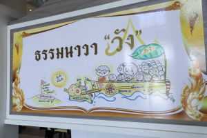 พระบาทสมเด็จพระเจ้าอยู่หัว ทรงพระกรุณาโปรดเกล้าฯ ให้ผู้แทนพระองค์เชิญหนังสือ ธรรมนาวา “วัง” และน้ำปานะพระราชทานถวายแด่พระสงฆ์และพุทธศาสนิกชนในพื้นที่อำเภอเมืองลพบุรี จังหวัดลพบุรี 