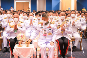 พระบาทสมเด็จพระเจ้าอยู่หัว ทรงพระกรุณาโปรดเกล้าฯ ให้ผู้แทนพระองค์เชิญหนังสือ ธรรมนาวา “วัง” และน้ำปานะพระราชทานถวายแด่พระสงฆ์และพุทธศาสนิกชนในพื้นที่อำเภอเมืองลพบุรี จังหวัดลพบุรี 