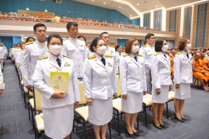 พระบาทสมเด็จพระเจ้าอยู่หัว ทรงพระกรุณาโปรดเกล้าฯ ให้ผู้แทนพระองค์เชิญหนังสือ ธรรมนาวา “วัง” และน้ำปานะพระราชทานถวายแด่พระสงฆ์และพุทธศาสนิกชนในพื้นที่อำเภอเมืองลพบุรี จังหวัดลพบุรี 