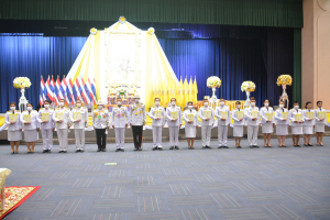 พระบาทสมเด็จพระเจ้าอยู่หัว ทรงพระกรุณาโปรดเกล้าฯ ให้ผู้แทนพระองค์เชิญหนังสือ ธรรมนาวา “วัง” และน้ำปานะพระราชทานถวายแด่พระสงฆ์และพุทธศาสนิกชนในพื้นที่อำเภอเมืองลพบุรี จังหวัดลพบุรี 