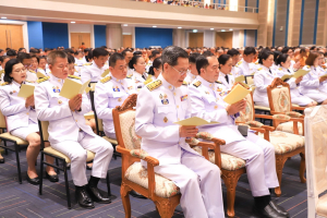 พระบาทสมเด็จพระเจ้าอยู่หัว ทรงพระกรุณาโปรดเกล้าฯ ให้ผู้แทนพระองค์เชิญหนังสือ ธรรมนาวา “วัง” และน้ำปานะพระราชทานถวายแด่พระสงฆ์และพุทธศาสนิกชนในพื้นที่อำเภอเมืองลพบุรี จังหวัดลพบุรี 