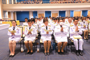 พระบาทสมเด็จพระเจ้าอยู่หัว ทรงพระกรุณาโปรดเกล้าฯ ให้ผู้แทนพระองค์เชิญหนังสือ ธรรมนาวา “วัง” และน้ำปานะพระราชทานถวายแด่พระสงฆ์และพุทธศาสนิกชนในพื้นที่อำเภอเมืองลพบุรี จังหวัดลพบุรี 