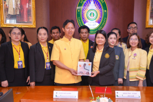 พิธีลงนามความร่วมมือด้านวิชาการ ระหว่าง ว.เทคนิคลพบุรี กับ มรภ.เทพสตรี 