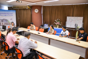 การประชุมหารือการบริหารจัดการอาคารศูนย์กีฬาและวิทยาศาสตร์สุขภาพ