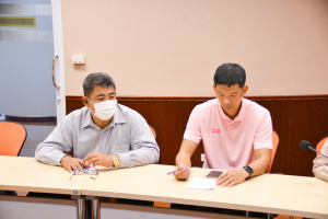 การประชุมหารือการบริหารจัดการอาคารศูนย์กีฬาและวิทยาศาสตร์สุขภาพ
