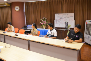 การประชุมหารือการบริหารจัดการอาคารศูนย์กีฬาและวิทยาศาสตร์สุขภาพ