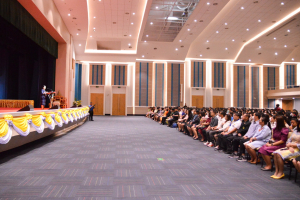 มรท. จัดฝึกซ้อมพิธีพระราชทานปริญญาบัตร ประจำปี พ.ศ. 2567
