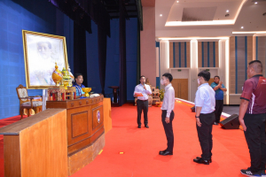 มรท. จัดฝึกซ้อมพิธีพระราชทานปริญญาบัตร ประจำปี พ.ศ. 2567