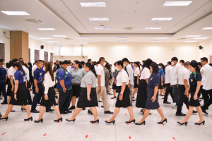 มรท. จัดฝึกซ้อมพิธีพระราชทานปริญญาบัตร ประจำปี พ.ศ. 2567