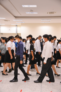 มรท. จัดฝึกซ้อมพิธีพระราชทานปริญญาบัตร ประจำปี พ.ศ. 2567