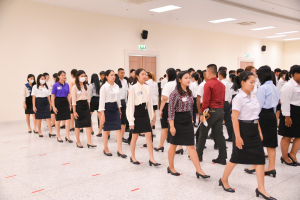 มรท. จัดฝึกซ้อมพิธีพระราชทานปริญญาบัตร ประจำปี พ.ศ. 2567
