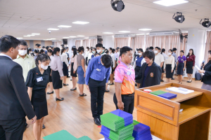 มรท. จัดฝึกซ้อมพิธีพระราชทานปริญญาบัตร ประจำปี พ.ศ. 2567