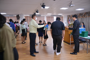 มรท. จัดฝึกซ้อมพิธีพระราชทานปริญญาบัตร ประจำปี พ.ศ. 2567