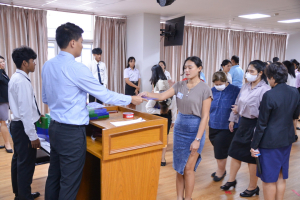 มรท. จัดฝึกซ้อมพิธีพระราชทานปริญญาบัตร ประจำปี พ.ศ. 2567