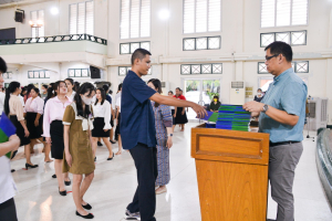 มรท. จัดฝึกซ้อมพิธีพระราชทานปริญญาบัตร ประจำปี พ.ศ. 2567