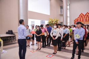 มรท. จัดฝึกซ้อมพิธีพระราชทานปริญญาบัตร ประจำปี พ.ศ. 2567