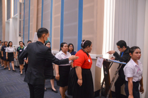 มรท. จัดฝึกซ้อมพิธีพระราชทานปริญญาบัตร ประจำปี พ.ศ. 2567