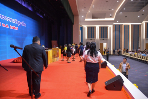 มรท. จัดฝึกซ้อมพิธีพระราชทานปริญญาบัตร ประจำปี พ.ศ. 2567