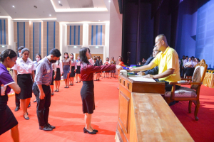 มรท. จัดฝึกซ้อมพิธีพระราชทานปริญญาบัตร ประจำปี พ.ศ. 2567