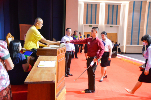 มรท. จัดฝึกซ้อมพิธีพระราชทานปริญญาบัตร ประจำปี พ.ศ. 2567