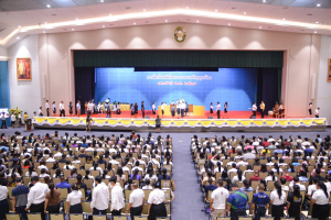 มรท. จัดฝึกซ้อมพิธีพระราชทานปริญญาบัตร ประจำปี พ.ศ. 2567