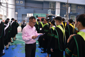 มรท. จัดซ้อมใหญ่พิธีพระราชทานปริญญาบัตร ประจำปี พ.ศ. 2567