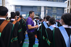 มรท. จัดซ้อมใหญ่พิธีพระราชทานปริญญาบัตร ประจำปี พ.ศ. 2567